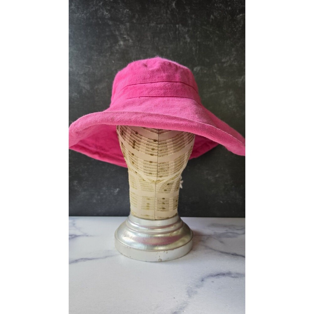 Girl's Pink Sun Hat USED